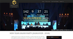Desktop Screenshot of newyear-party.in